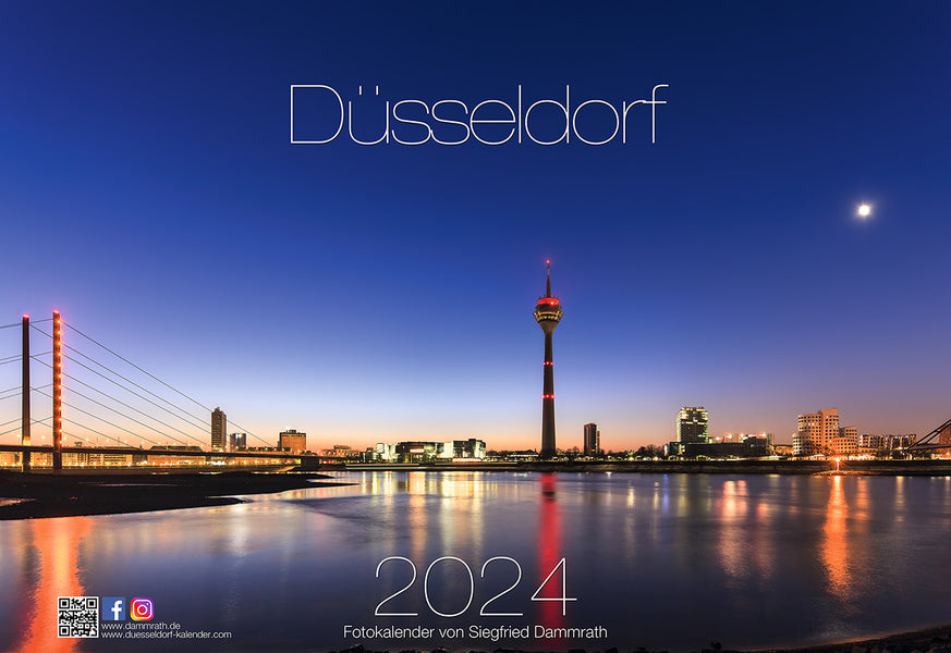 DÜSSELDORF-KALENDER 2024 - SEINE SECHTE EDITION