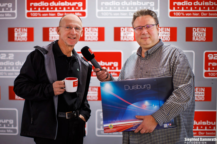 Der alljährliche Besuch bei Radio Duisburg