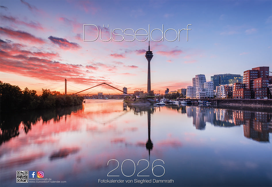 DÜSSELDORF KALENDER 2026 DIN A3 plus
