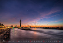 Laden Sie das Bild in den Galerie-Viewer, DÜSSELDORF KALENDER 2026 DIN A3 plus