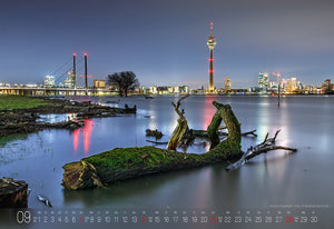 DÜSSELDORF KALENDER 2025 DIN A3 plus