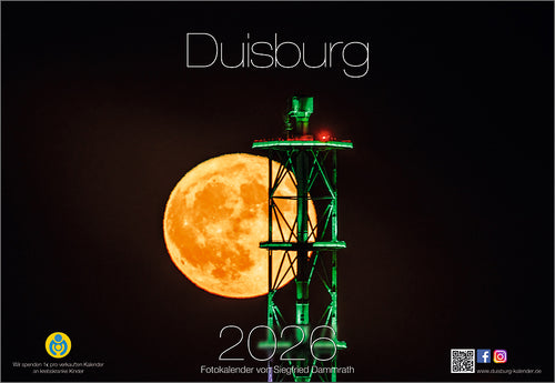 DUISBURG KALENDER 2026 - DIN A3 plus